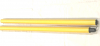 Delbar gul käpp Ø 32 mm, 160 cm skruvas ihop, 10-pack