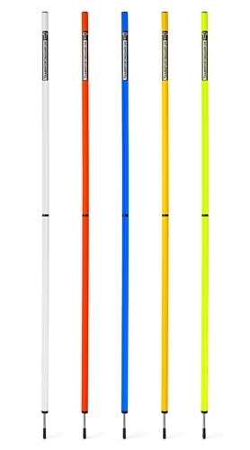 Slalomkäpp delbar 160 CM Diam 25 MM - Med metall spets