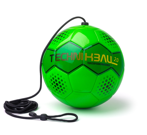 Teknikboll, storlek 5, med elastiskt snöre i gruppen Träningsprodukter / Bollar hos Bobo-Konen (3341-2)