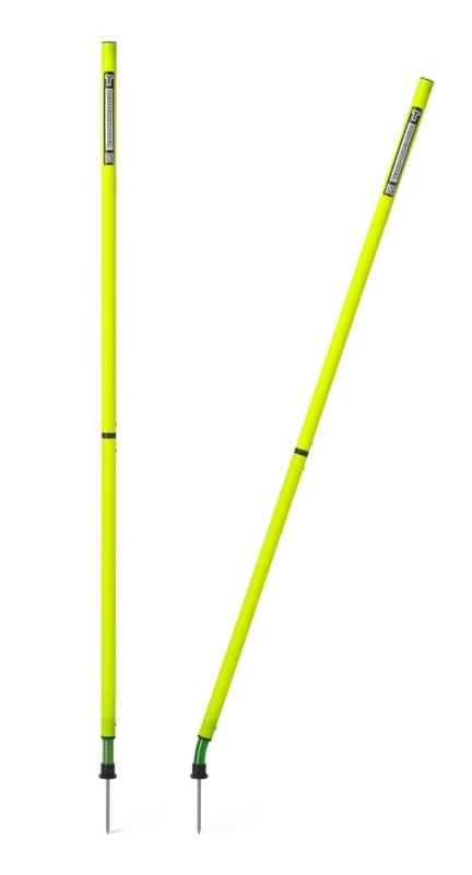 Slalomstav med flexibel led 160 cm (Ø 32 mm) 2-delad 