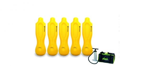 Air Defender, 1.85 m, 5-pack med pump och vska.  i gruppen Trningsprodukter / Mannequin hos Bobo-Konen (ALD-401)