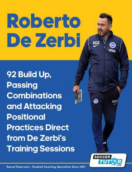 ROBERTO DE ZERBI - 92 BUILD UP, PASSING COMBINATIONS AND ATTACKING POSITIONAL PRACTICES.