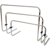 Returhck av aluminium, hjder mellan 55-77 cm. 