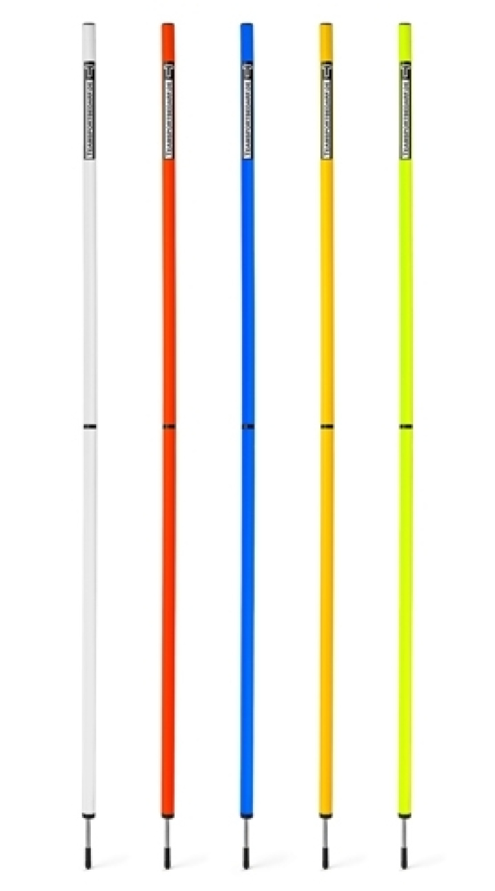 Slalomkäpp delbar 160 CM Diam 25 MM - Med metall spets i gruppen Träningsprodukter / Käppar hos Bobo-Konen (2688)