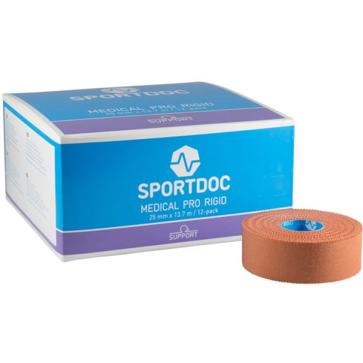 Medical Pro Rigid Tejp 25mm x 10m (12-pack) i gruppen Sportmedicin / Tejper hos Bobo-Konen (SD500300)